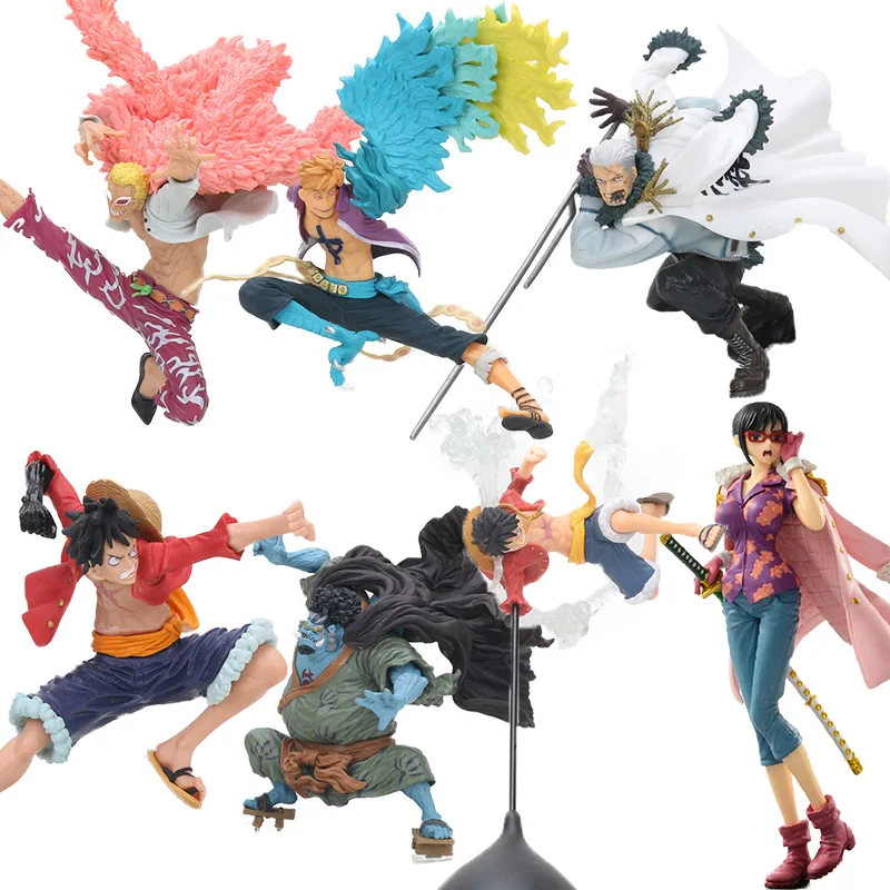5.5-7.9" Scultures BIG Zoukeiou 6 Vol.5 Luffy Jinbe Doflamingo Tashigi Smoker PVC Figures One Piece Collectible Model Dolls Toy 
5.5-7.9" Scultures BIG Zoukeiou 6 Vol.5 Luffy Jinbe Doflamingo Tashigi Smoker PVC Figures One Piece Collectible Model Dolls Toy