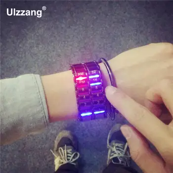 Super Cool Lava Digital Full Stainless Steel LED Backlight Bracelet Wristwatches Watches for Men Boy Black
Super Cool Lava Digital Full Stainless Steel LED Backlight Bracelet Wristwatches Watches for Men Boy Black