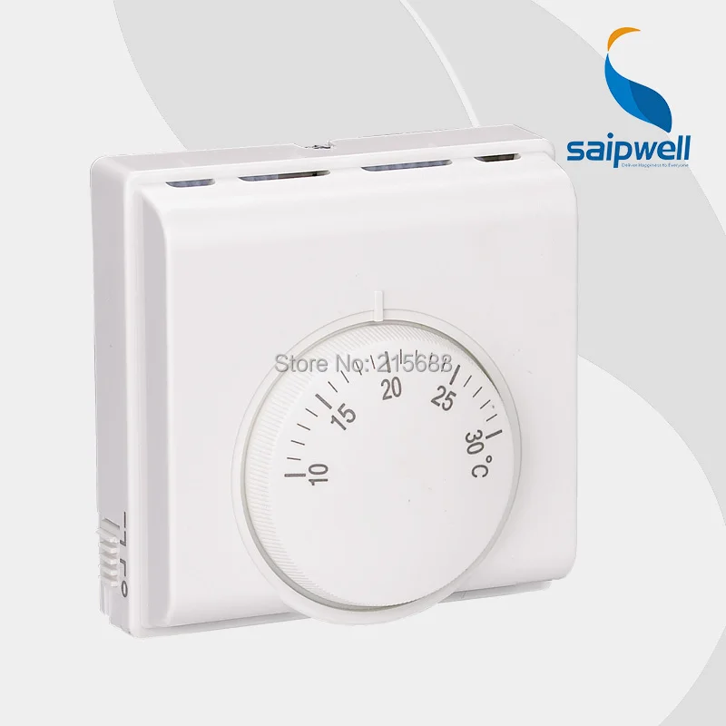 Floor Heating System Temperature Control Saipwell SP-2000B central Air-condition house room Mechanical thermostat LED indicator
Floor Heating System Temperature Control Saipwell SP-2000B central Air-condition house room Mechanical thermostat LED indicator
