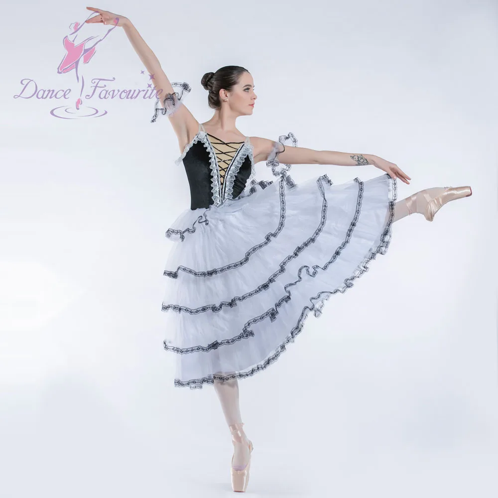 Spanish long ballet tutu Girl & women Ballet Tutu Stage Performance Ballet Costume Dance Tutu Dance costumes
Spanish long ballet tutu Girl & women Ballet Tutu Stage Performance Ballet Costume Dance Tutu Dance costumes