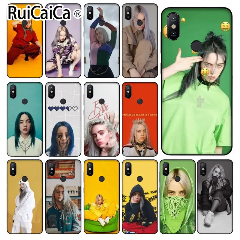 Ruicaica Billie Eilish Music Singer Novelty Phone Case Cover for Redmi 5 plus Note 5 Note 4 4X Xiaomi MI 6 8 8SE Mobile Cover
Ruicaica Billie Eilish Music Singer Novelty Phone Case Cover for Redmi 5 plus Note 5 Note 4 4X Xiaomi MI 6 8 8SE Mobile Cover