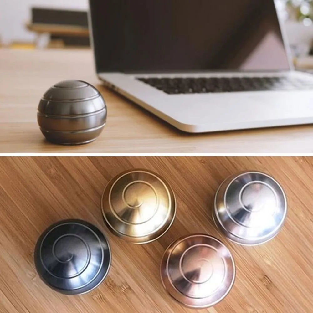 Spherical Rotating Gyro Anti Stress Decompression Toy Kinetic Adults Kids Finger Spinner Gyroscope Metal Desk Ball Optical
Spherical Rotating Gyro Anti Stress Decompression Toy Kinetic Adults Kids Finger Spinner Gyroscope Metal Desk Ball Optical