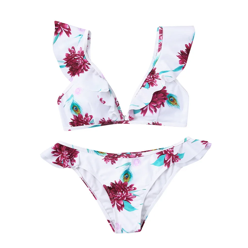 Women's Swimming Suit Sexy Bikini Swimsuit Women Floral Print Bikini Set Swimming Two Piece Swimsuit Swimwear Beach Suit biquini
Women's Swimming Suit Sexy Bikini Swimsuit Women Floral Print Bikini Set Swimming Two Piece Swimsuit Swimwear Beach Suit biquini