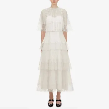 2019 Self Portrait Dress Maxi Long Women Chiffon Pleated Lace Patchwork Elegant Female Vintage Party Dresses Two Pieces Vestidos
2019 Self Portrait Dress Maxi Long Women Chiffon Pleated Lace Patchwork Elegant Female Vintage Party Dresses Two Pieces Vestidos