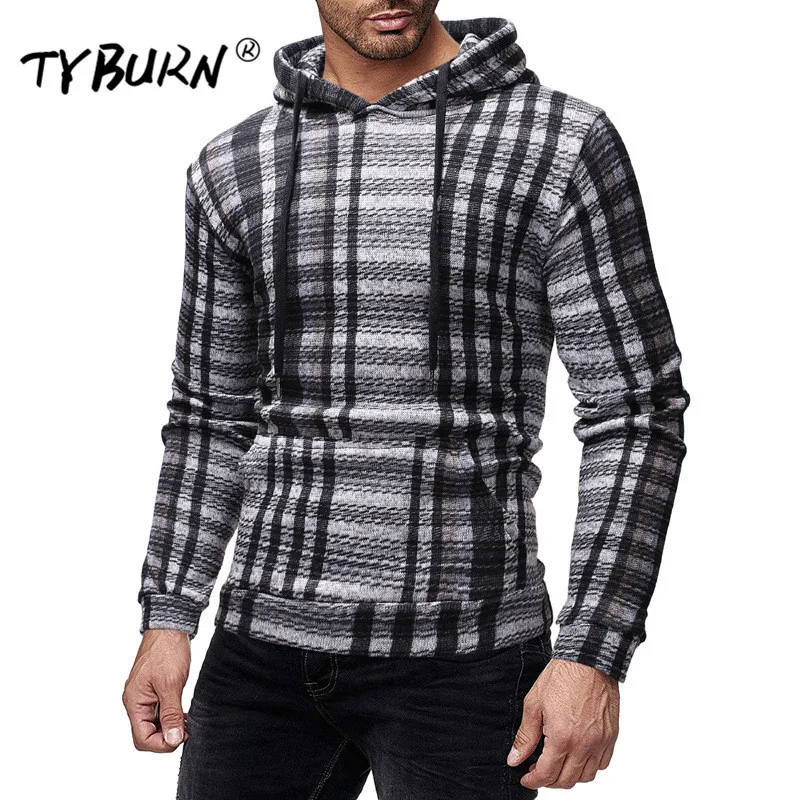 TYBURN 2019 Spring And Autumn New National Wind Casual Lattice Hooded Pullover Men's Solid Color Sweatshirt Men
TYBURN 2019 Spring And Autumn New National Wind Casual Lattice Hooded Pullover Men's Solid Color Sweatshirt Men