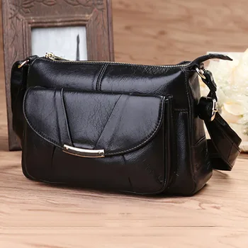 Women Genuine Leather Messenger Cross Body Bags Hobo Satchel Famous Brand High Quality Natural Skin Female Single Shoulder Bag
Women Genuine Leather Messenger Cross Body Bags Hobo Satchel Famous Brand High Quality Natural Skin Female Single Shoulder Bag