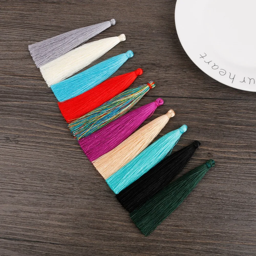 5pcs/lot New 9CM Silk Tassel Jewelry Findings Earrings Accessories Key Chain Accessories DIY Jewelry Materials
5pcs/lot New 9CM Silk Tassel Jewelry Findings Earrings Accessories Key Chain Accessories DIY Jewelry Materials