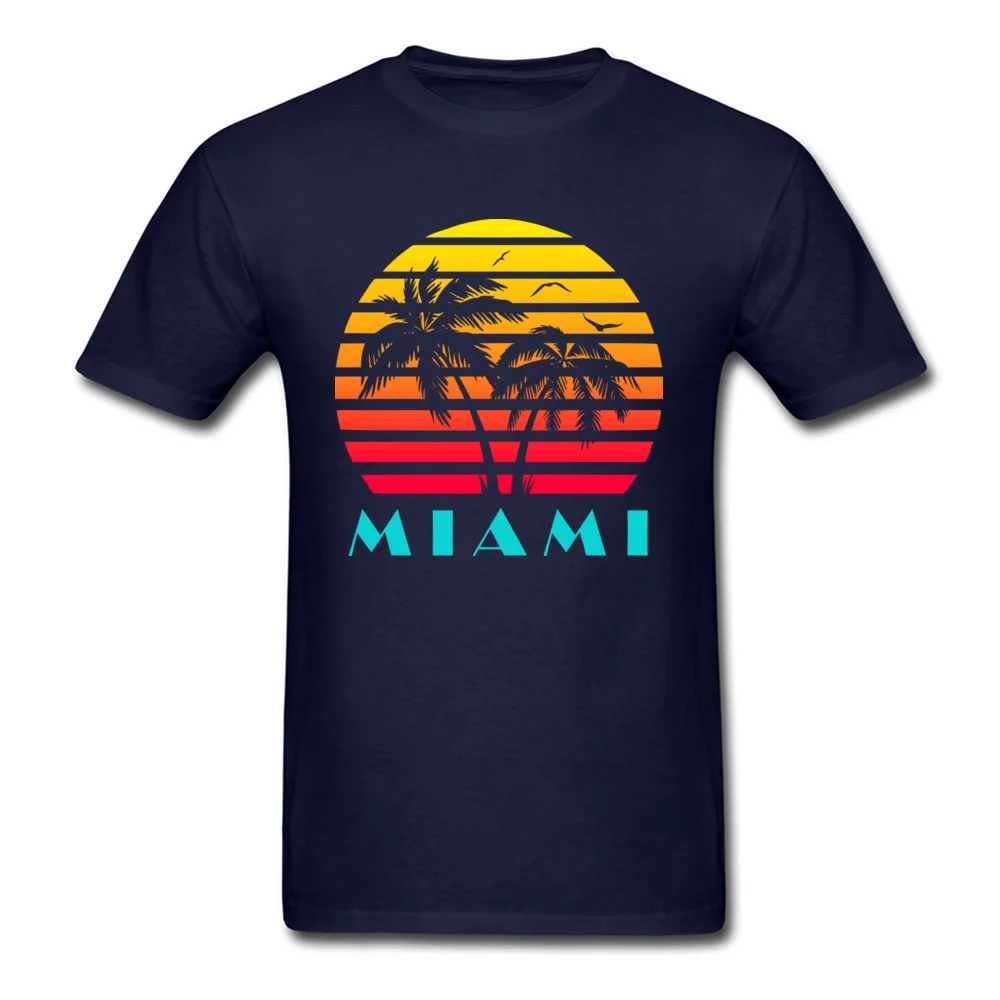 Miami 80s Sunset_navy