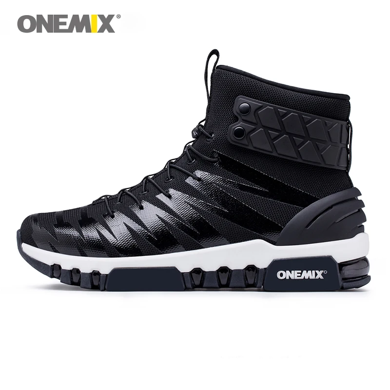 ONEMIX boots for men running shoes men's High top Light Crosser Fitness Outdoor Jogging Sneakers Comfortable Running Shoes 1298
ONEMIX boots for men running shoes men's High top Light Crosser Fitness Outdoor Jogging Sneakers Comfortable Running Shoes 1298