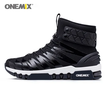 ONEMIX boots for men running shoes men's High top Light Crosser Fitness Outdoor Jogging Sneakers Comfortable Running Shoes 1298
ONEMIX boots for men running shoes men's High top Light Crosser Fitness Outdoor Jogging Sneakers Comfortable Running Shoes 1298