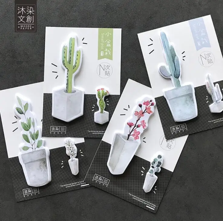 Fresh Plant Small Pot Memo Pad N Times Sticky Notes Escolar Papelaria School Supply Bookmark Label
Fresh Plant Small Pot Memo Pad N Times Sticky Notes Escolar Papelaria School Supply Bookmark Label