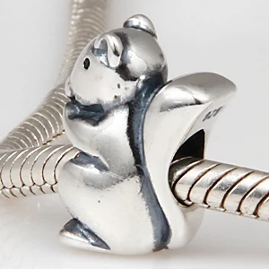 925 sterling silver squirrel charm Animal beads Fits for Pandora Bracelets free shipping
925 sterling silver squirrel charm Animal beads Fits for Pandora Bracelets free shipping