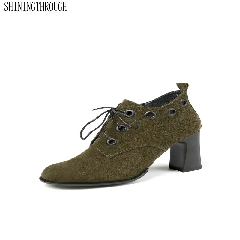 2020 New Genuine Leather Ankle Women Boots Black Army Green High Heel Women Shoes Spring Autumn Ladies Party Dancing Shoes
2020 New Genuine Leather Ankle Women Boots Black Army Green High Heel Women Shoes Spring Autumn Ladies Party Dancing Shoes