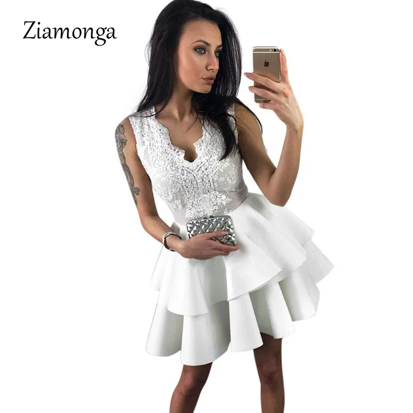 Ziamonga Black Sequin Lace Layered Skater Mini Dress White Woman Summer Sleeveless Cocktail Party Dresses Vestido De Festa Curto
Ziamonga Black Sequin Lace Layered Skater Mini Dress White Woman Summer Sleeveless Cocktail Party Dresses Vestido De Festa Curto