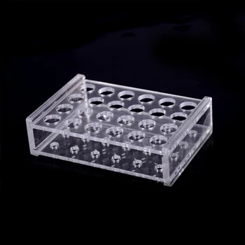 Plastic 24 Holes 1.5ml Clear Centrifugal Test Tube Test Tubing Rack Holder 11mm Dia School Supply Lab Equipment
Plastic 24 Holes 1.5ml Clear Centrifugal Test Tube Test Tubing Rack Holder 11mm Dia School Supply Lab Equipment