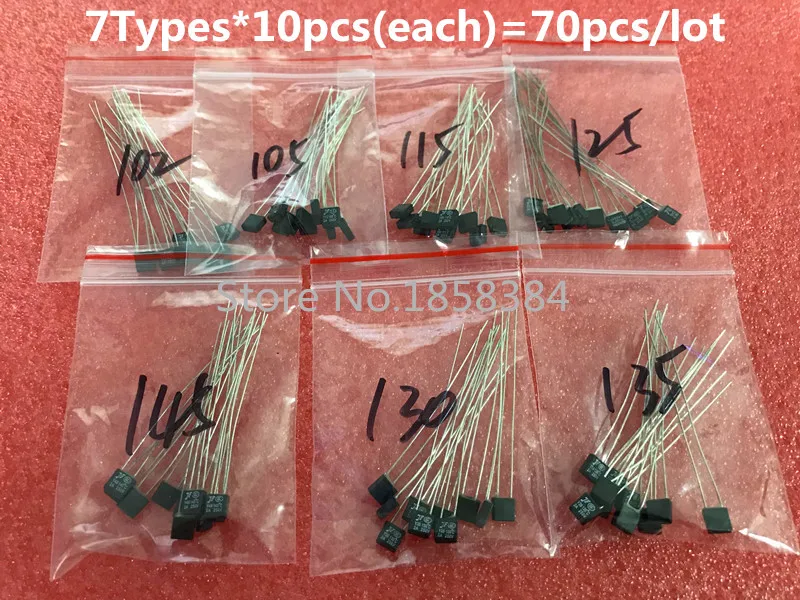 7Types=70pcs/lot RH102 RH105 RH115 RH125 RH130 RH135 RH145 Degree Thermal Fuse 2A 250V
7Types=70pcs/lot RH102 RH105 RH115 RH125 RH130 RH135 RH145 Degree Thermal Fuse 2A 250V