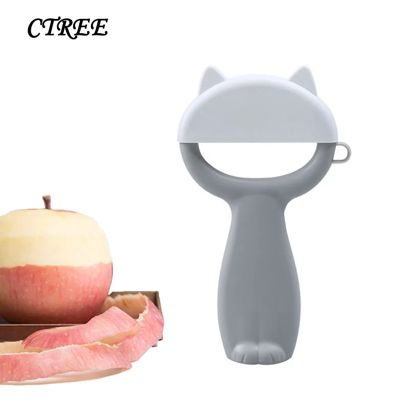 CTREE Vegetable Fruit Peeler Stainless Steel Cat Type Cover Cucumber Carrot Potato Apple Food Peeling Tool Kitchen Gadgets C719
CTREE Vegetable Fruit Peeler Stainless Steel Cat Type Cover Cucumber Carrot Potato Apple Food Peeling Tool Kitchen Gadgets C719