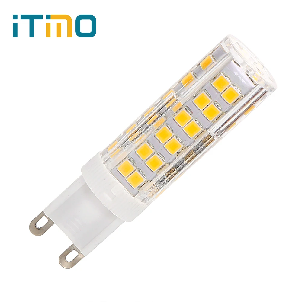 iTimo G9 LED Bulb Super Bright Chandelier LED Light Replacement Lamp White/ Warm White AC 220V Energy Saving No Flicker SMD2835
iTimo G9 LED Bulb Super Bright Chandelier LED Light Replacement Lamp White/ Warm White AC 220V Energy Saving No Flicker SMD2835