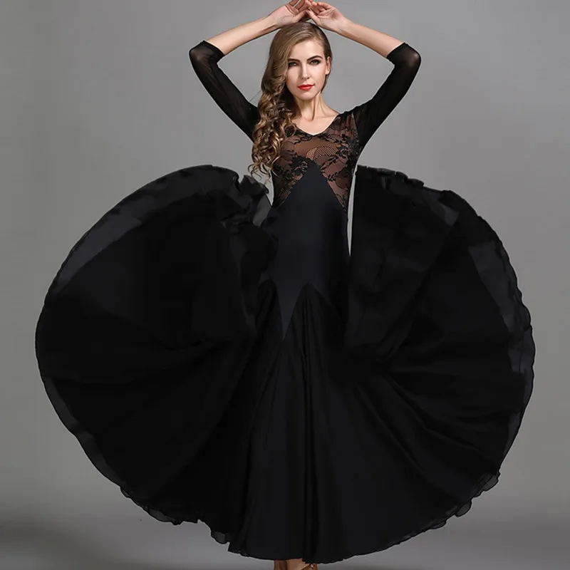 Black Red Waltz Dress Rumba Standard Lace Dance Dresses Standard Social Dress Ballroom Dance Competition Dress Fringe
Black Red Waltz Dress Rumba Standard Lace Dance Dresses Standard Social Dress Ballroom Dance Competition Dress Fringe