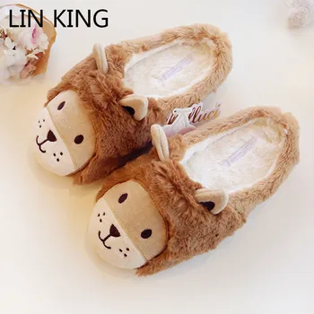 LIN KING New Cartoon Lion Unisex Women Men Indoor Shoes Lovely Animal Home Slippers Comfortable House Floor Nedroom Cotton Shoes
LIN KING New Cartoon Lion Unisex Women Men Indoor Shoes Lovely Animal Home Slippers Comfortable House Floor Nedroom Cotton Shoes