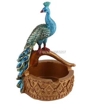 36pcs Resin Craft Colorful Peacock Statue Ashtray Creative Home restaurant bar KTV Decoration Animal Ashtray Best Gifts
36pcs Resin Craft Colorful Peacock Statue Ashtray Creative Home restaurant bar KTV Decoration Animal Ashtray Best Gifts