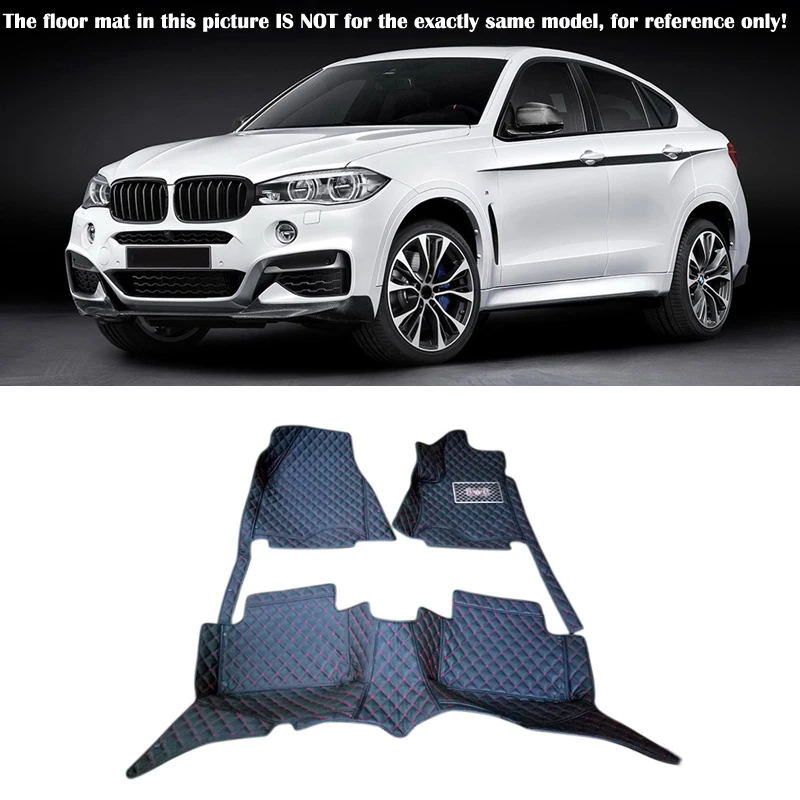 For BMW X6 F16 2015 2016 Interior Leather Carpet Floor Mat Car Foot Mat 1set Car Styling accessories!
For BMW X6 F16 2015 2016 Interior Leather Carpet Floor Mat Car Foot Mat 1set Car Styling accessories!