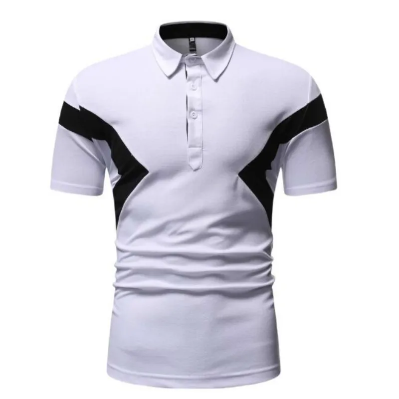 Men's clothing wholesale Summer new men's casual hit color stitching European code youth trend polo shirt
Men's clothing wholesale Summer new men's casual hit color stitching European code youth trend polo shirt