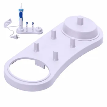 Electric Toothbrush Holder Bracket White 2 Toothbrush Stander Base Support Holder 4 Tooth Brush Heads Base With 1 Charger Hole
Electric Toothbrush Holder Bracket White 2 Toothbrush Stander Base Support Holder 4 Tooth Brush Heads Base With 1 Charger Hole