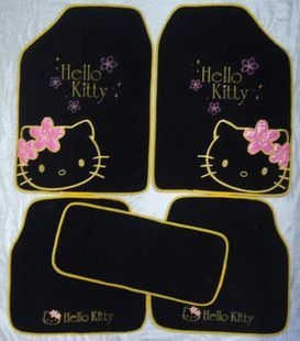 girl's woman's fashion cute cartoon hello kitty anti-water anti-slip universal car floor mats for all car models
girl's woman's fashion cute cartoon hello kitty anti-water anti-slip universal car floor mats for all car models