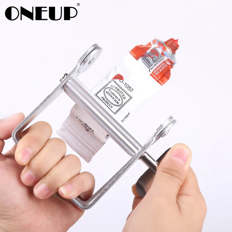 ONEUP Manual Aluminum Tube Toothpaste Squeezer Dispenser Tube Squeezing Tools Bathroom Accessories Hair Dye Tubes Rolling
ONEUP Manual Aluminum Tube Toothpaste Squeezer Dispenser Tube Squeezing Tools Bathroom Accessories Hair Dye Tubes Rolling