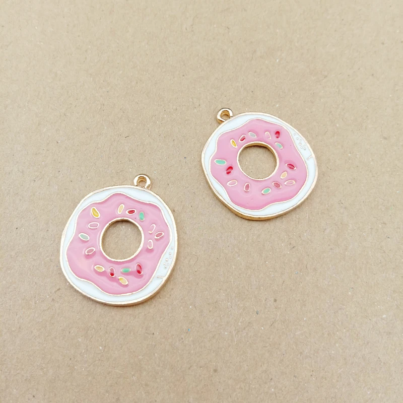 10pcs 20x29mm cake doughnut charm enamel charm for jewelry making fashion charm earring pendant metal charm
10pcs 20x29mm cake doughnut charm enamel charm for jewelry making fashion charm earring pendant metal charm