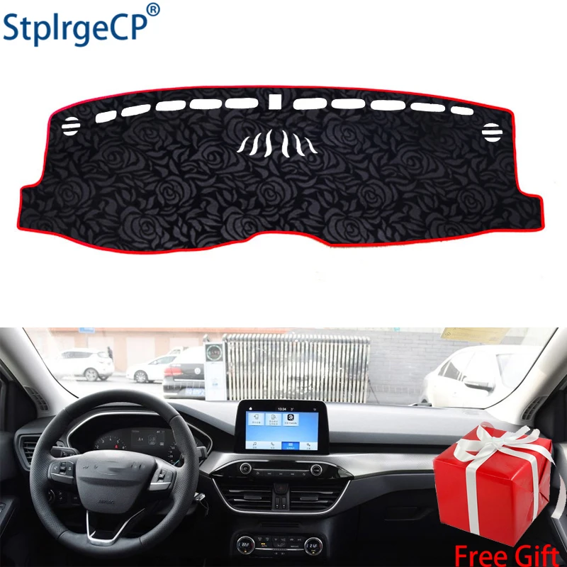 Latest Rose Pattern Non-slip Car Dashboard Cover Dash Mat Pad DashMat ANti-UV Car Sticker for Ford Foucs 2019 Car Styling
Latest Rose Pattern Non-slip Car Dashboard Cover Dash Mat Pad DashMat ANti-UV Car Sticker for Ford Foucs 2019 Car Styling