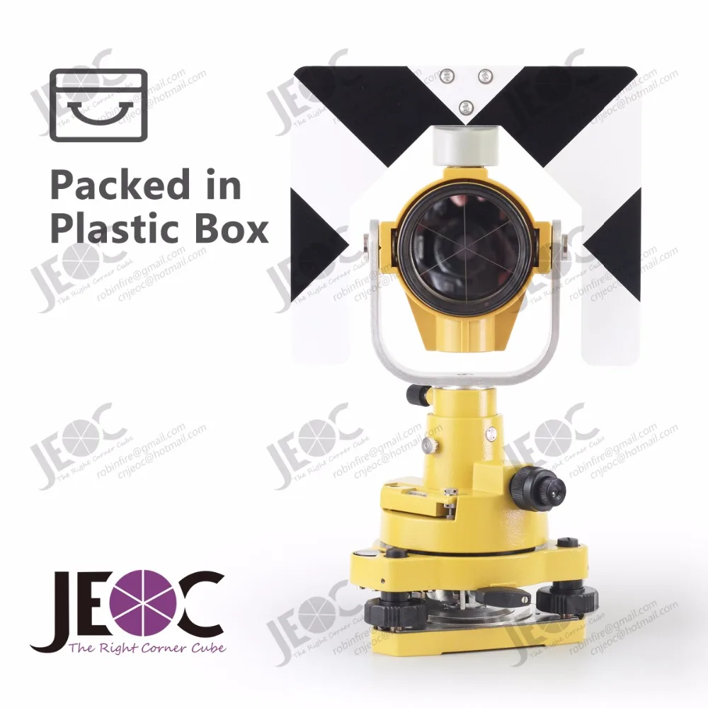 Single Prism & Tribrach Set, Reflector System for Topcon Total Station Surveying
Single Prism & Tribrach Set, Reflector System for Topcon Total Station Surveying