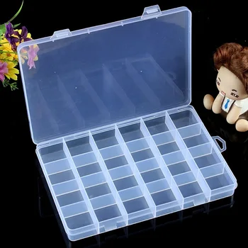 160pcs Fixed 24 Grids Compartments Clear PP Plastic Jewelry Beads Earrings Rings Storage Box Case Organizer W9646
160pcs Fixed 24 Grids Compartments Clear PP Plastic Jewelry Beads Earrings Rings Storage Box Case Organizer W9646