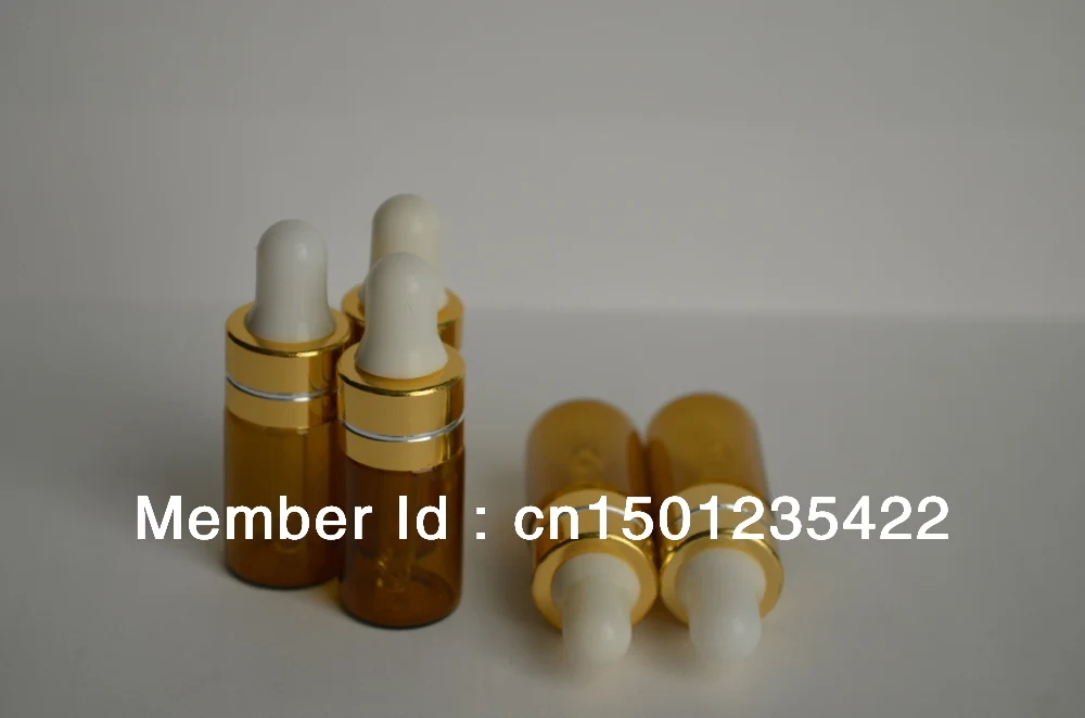 Флаконы капельницы из янтарного стекла 3 мл 100 шт.|bottles for essential oils|oil bottlebottle oil |