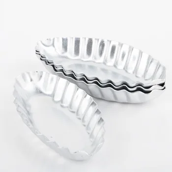 4pcs Boat Shape Aluminum Mold for Egg Tarts Cookies Buscuit Fruit Cake Molds DIY Kitchen Bakery Pastry Baking Tools
4pcs Boat Shape Aluminum Mold for Egg Tarts Cookies Buscuit Fruit Cake Molds DIY Kitchen Bakery Pastry Baking Tools