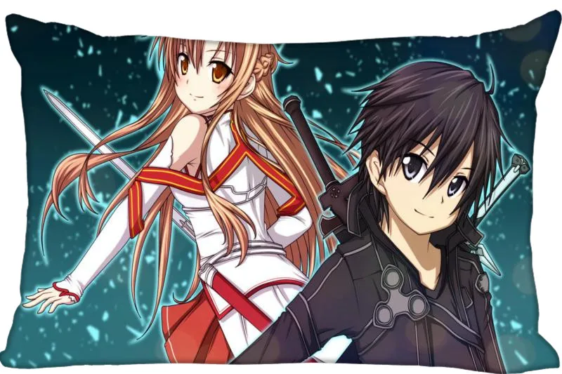 Cool Pillowcase Sword Art Online Anime Style Pillow Case (Twin Sides)(20x30 Inch)
Cool Pillowcase Sword Art Online Anime Style Pillow Case (Twin Sides)(20x30 Inch)