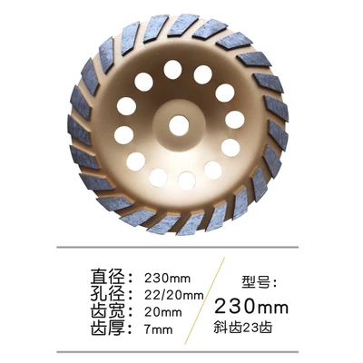 9" diamond grinding cup wheel, 230mm grinding wheels for concrete,marble,granite
9" diamond grinding cup wheel, 230mm grinding wheels for concrete,marble,granite