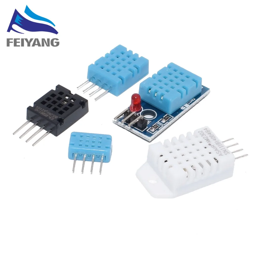 10pcs DHT22 AM2302 DHT11/DHT12 AM2320 Digital Temperature Humidity Sensor Module Ultra-low Power High Precision
10pcs DHT22 AM2302 DHT11/DHT12 AM2320 Digital Temperature Humidity Sensor Module Ultra-low Power High Precision