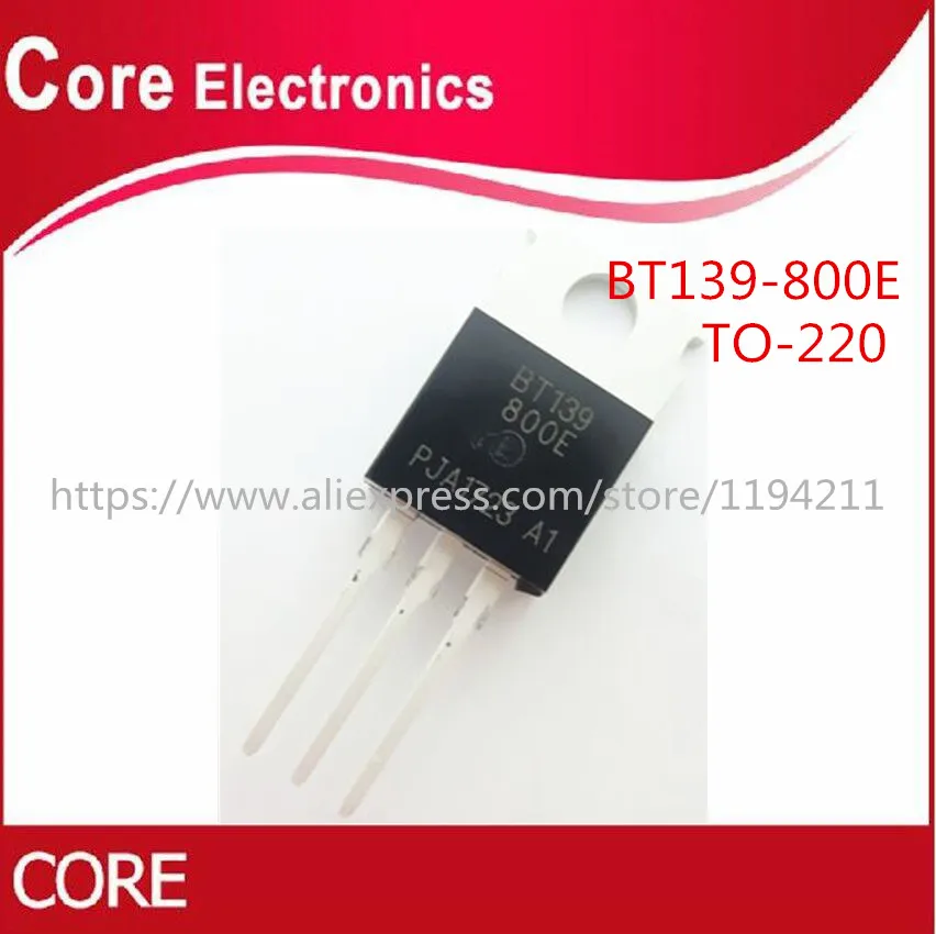 50 шт./лот фотометрическая Модель-220 BT139 RAIL TRIAC new | Электронные компоненты и