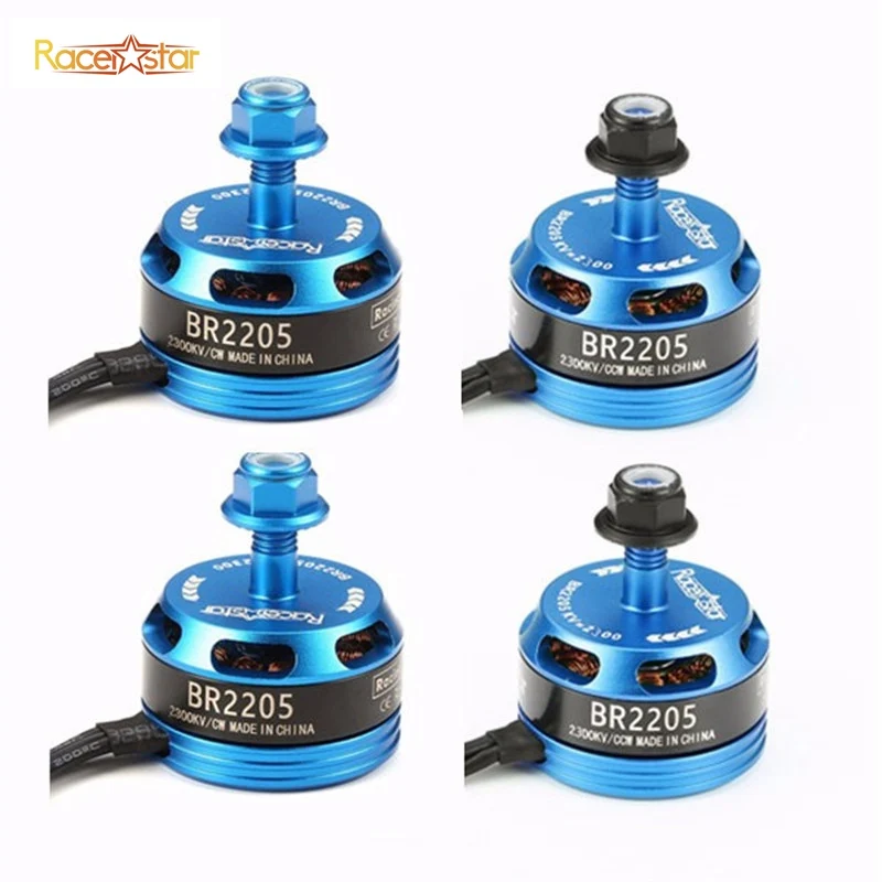 

Racerstar Racing Edition 2205 BR2205 2300KV 2-4S Brushless Motor CW CCW Light Blue For QAV250 ZMR250 RC Drone FPV Quadcopter