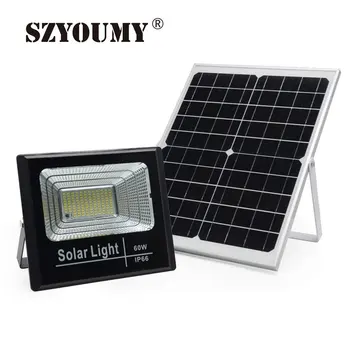 SZYOUMY 60W LED Solar flood Light With remote 25W 40W 60W 100W Spotlights IP66 Intelligent Outdoor Lighting Waterproof 8 modes
SZYOUMY 60W LED Solar flood Light With remote 25W 40W 60W 100W Spotlights IP66 Intelligent Outdoor Lighting Waterproof 8 modes