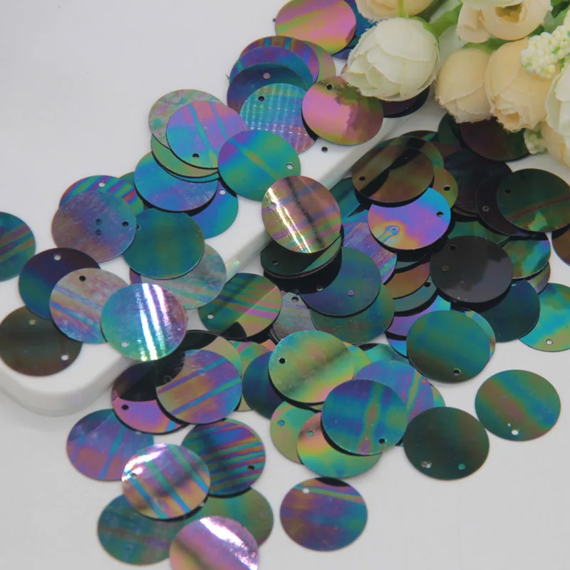 10mm 15mm 20mm Flat Round Loose Sequin Paillette Sewing Wedding Craft Sequins Women Kids DIY Garment Accessory AB Black 20g
10mm 15mm 20mm Flat Round Loose Sequin Paillette Sewing Wedding Craft Sequins Women Kids DIY Garment Accessory AB Black 20g