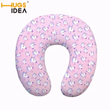 HUGSIDEA Unicorn Print U-shape Travel Pillow Memory Foam Neck Pillow Outdoor Comfort Airplane Pillow Polyester/Cotton Pillow
HUGSIDEA Unicorn Print U-shape Travel Pillow Memory Foam Neck Pillow Outdoor Comfort Airplane Pillow Polyester/Cotton Pillow