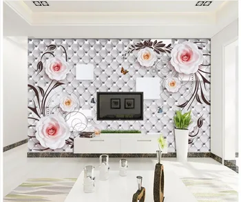 Custom 3d wallpaper for walls 3d wall murals wallpaper 3D Stereo Soft Bag Rose Wallpaper Pattern Sofa Background Wall home decor
Custom 3d wallpaper for walls 3d wall murals wallpaper 3D Stereo Soft Bag Rose Wallpaper Pattern Sofa Background Wall home decor
