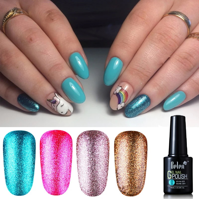 Belen 10ML Bling Gel Polish UV Soak Off Glitter Platinum Paint Gellak Hybrid Varnish Semi Permanent Lucky Lacquer DIY Nail Art
Belen 10ML Bling Gel Polish UV Soak Off Glitter Platinum Paint Gellak Hybrid Varnish Semi Permanent Lucky Lacquer DIY Nail Art