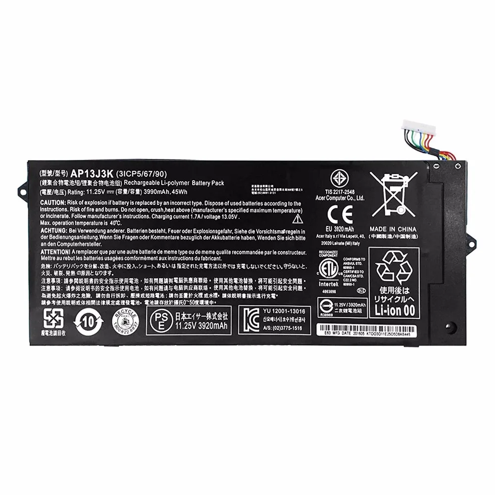 Brand New Battery For Acer Chromebook 11.6" C720-2848 C720 C720P C740 Notebook AP13J4K 3ICP5/65/88 AP13J3K
Brand New Battery For Acer Chromebook 11.6" C720-2848 C720 C720P C740 Notebook AP13J4K 3ICP5/65/88 AP13J3K