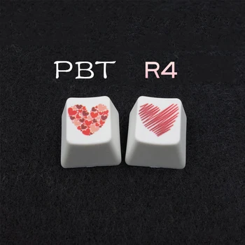Dye-Subbed PBT Keycaps For Cherry Mechanical Keyboard No Backlit White Heart Keycap Gaming Keyboard OEM R4 F Num Zone ESC Keycap
Dye-Subbed PBT Keycaps For Cherry Mechanical Keyboard No Backlit White Heart Keycap Gaming Keyboard OEM R4 F Num Zone ESC Keycap