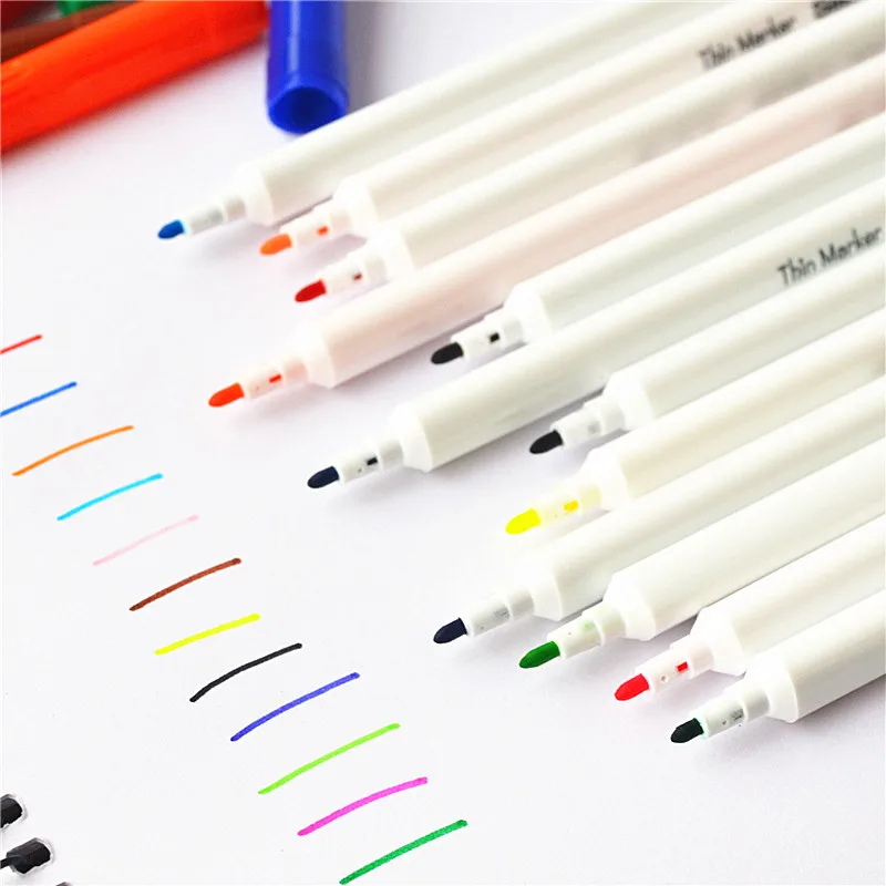 12 color/Lot Water color pen for kids drawing SIMBALION thin marker Stationery Art supplies material school 6884
12 color/Lot Water color pen for kids drawing SIMBALION thin marker Stationery Art supplies material school 6884