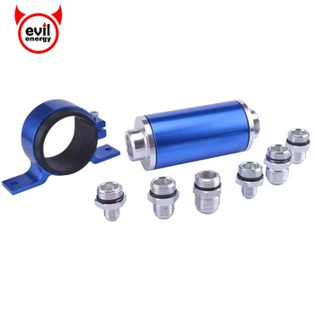 evil energy High Flow Billlet Aluminum Fuel Oil Filter With AN6 AN8 AN10 Fitting Adapter 100 Micron Steel Element Car Truck
evil energy High Flow Billlet Aluminum Fuel Oil Filter With AN6 AN8 AN10 Fitting Adapter 100 Micron Steel Element Car Truck